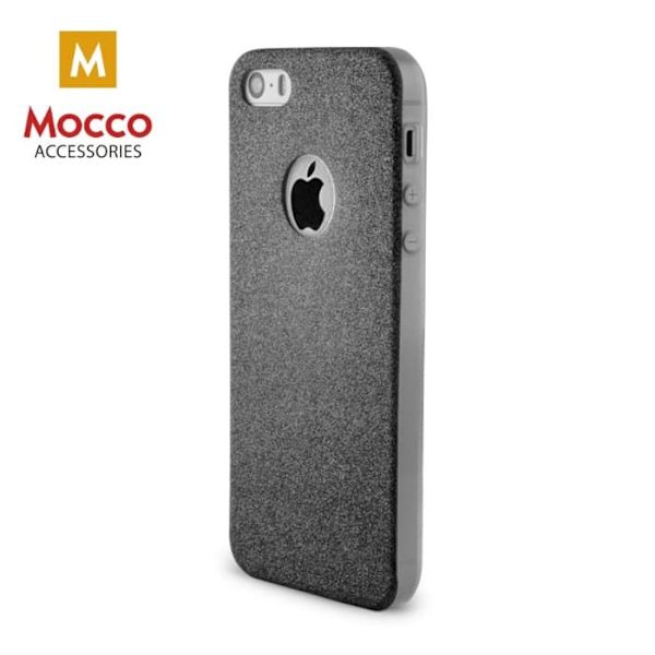 Mocco Glitter Ultra Back Case 0.3 mm Silicone Case for Samsung A510 Galaxy A5 (2016) Black