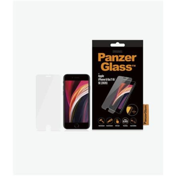 PanzerGlass | Screen Protector | Apple | Iphone 6/6s/7/8/SE (2020) | Glass | Crystal Clear | Clear Screen Protector