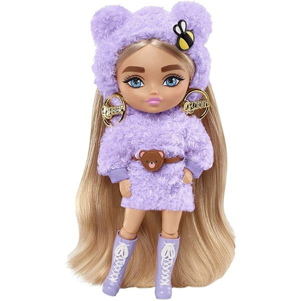 Barbie® Extra Mini nukk lilla kasukaga