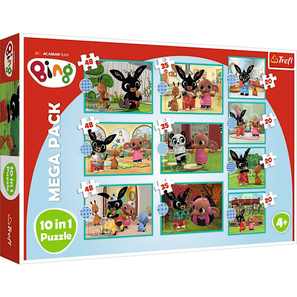 TREFL BING Puzzle 10 in 1 set