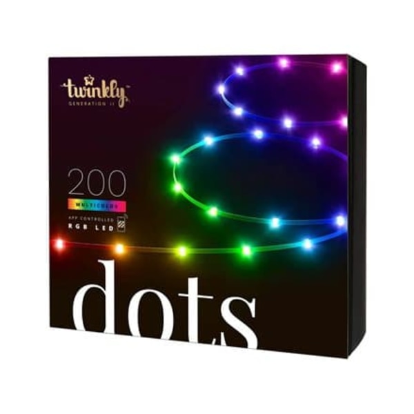 Twinkly Dots Garland Multicolour G Multifärg