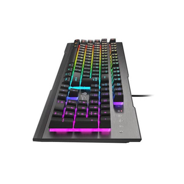 GENESIS Rhod 500 RGB keyboard Gaming USB QWERTY Spanish Black, Grey