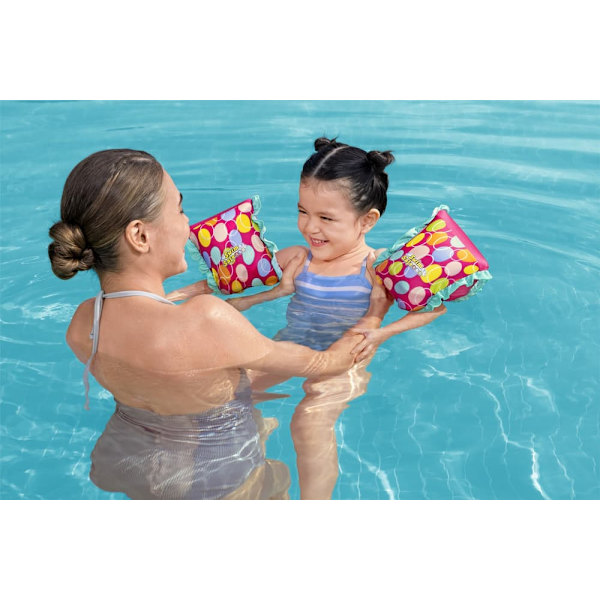 Pink Bestway 32182 Swimming Sleeves S/M