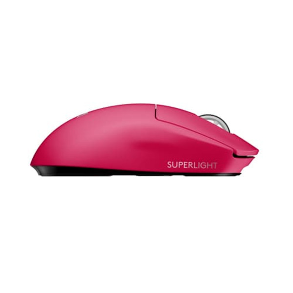 Logitech G PRO X SUPERLIGHT - Gaming - mouse - 2.4 GHz - magenta Magenta