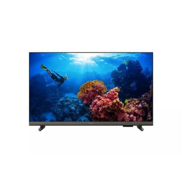 Philips LED HD Smart TV 32" 32PHS6808/12 1366 x768p Pixel Plus HD 3xHDMI 2xUSB AVI/MKV DVB-T/T2/T2-HD/C/S/S2, 16W Sort, Kromfarget