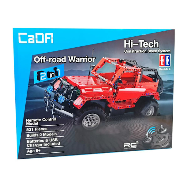 Construction Blocks Jeep Remote Controlled CADA 2.4G 531 Elements