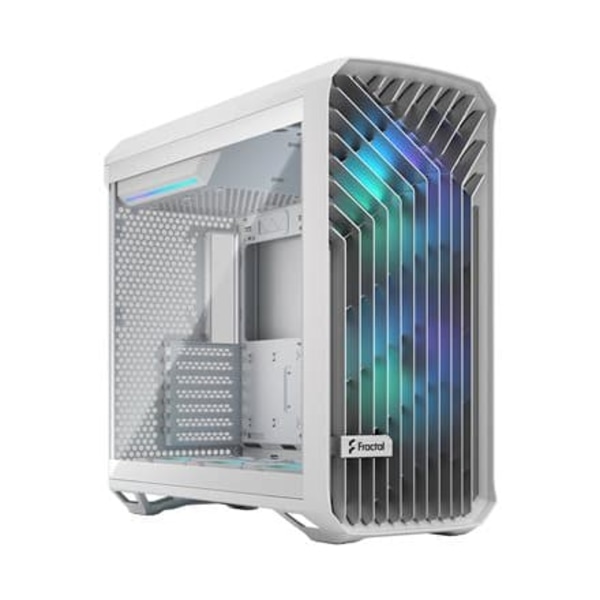 Fractal Design | Torrent | RGB White TG clear tint | Power supply included No | ATX Hvid