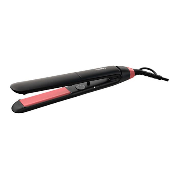 Philips StraightCare Essential ThermoProtect straightener BHS376/00 ThermoProtect technology Sort, Rosa