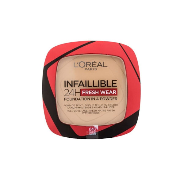 L'Oréal Paris Infaillible 24H Fresh Wear Foundation In A Powder (040 Cashmere) 9 g