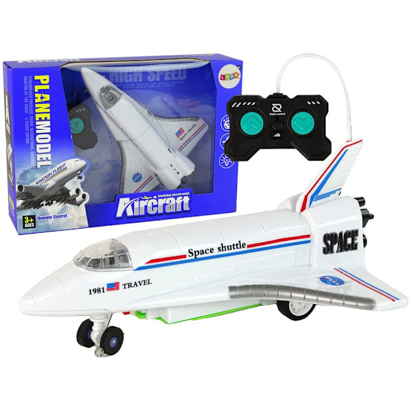White Remote Controlled Remote Control Jet