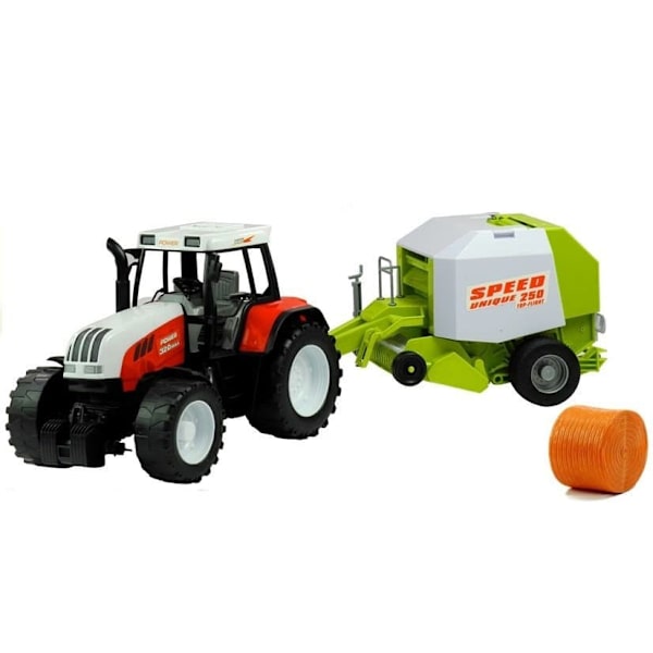 Giant Realistic Tractor with Trailer 65cm