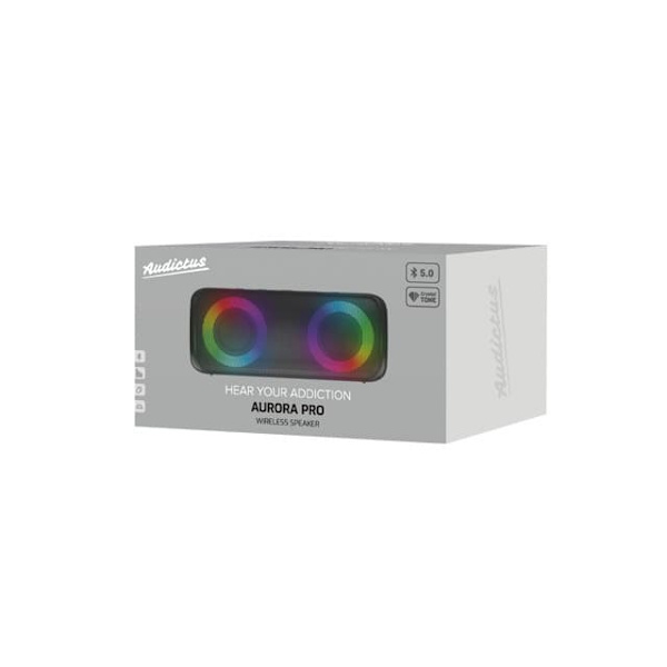 Audictus Aurora Pro Stereo portable speaker Black 20 W