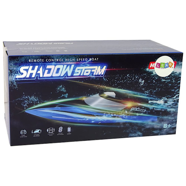 R/C Remote Controlled Motorboat 2.4G Red 20-25 KM/H