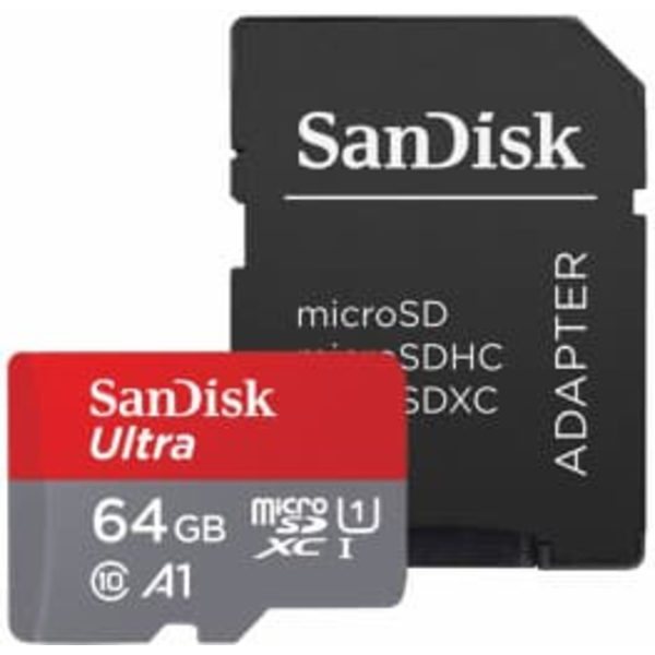 Memory card SANDISK Ultra microSDXC, 64GB
