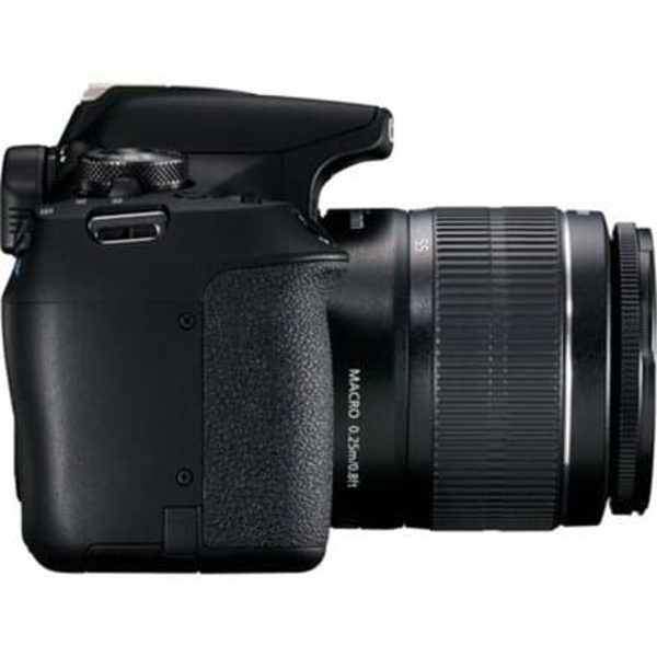 Canon | SLR Camera Kit | Megapixel 24.1 MP | Image stabilizer | ISO 12800 | Display diagonal 3.0 " | Wi-Fi | Video recording | APS-C | Black