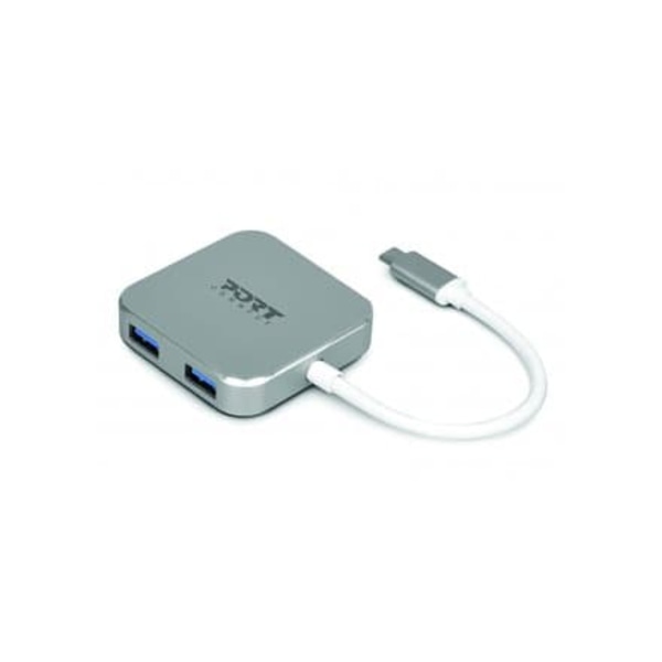PORT Designs USB-C to 4-Port USB-A 3.0 Hub