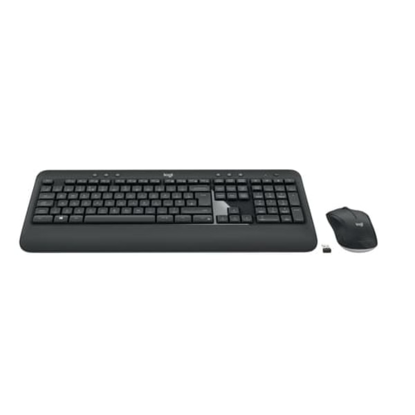 MK540 ADVANCED WRLS COMBO/HUN INTNL Sort, Hvit