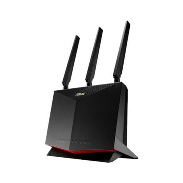 Wireless Router|ASUS|Wireless Router|2600 Mbps|Wi-Fi 5|USB 2.0|1 WAN|4x10/100/1000M|Number of antennas 4|4G-AC86U
