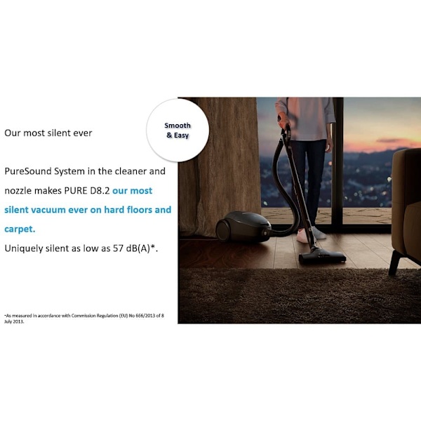 Vacuum cleaner ELECTROLUX PURE D8 PD82-8DB SILENCE