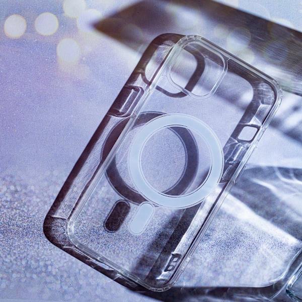 Mocco Anti Shock 1.5 mm MagSafe Silicone Case for Apple iPhone 14