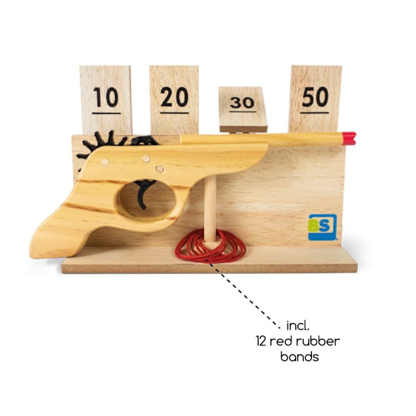 Shooting game with targets