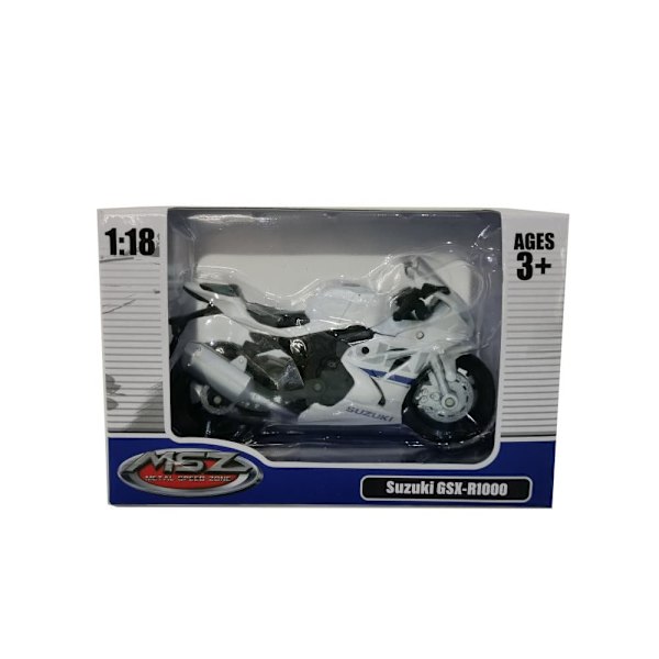 MSZ Die-cast model SUZUKI GSR-R1000, scale 1:18