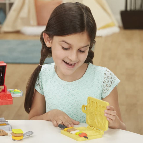 PLAY DOH plasticine set Grill and Stamp, F06525L0