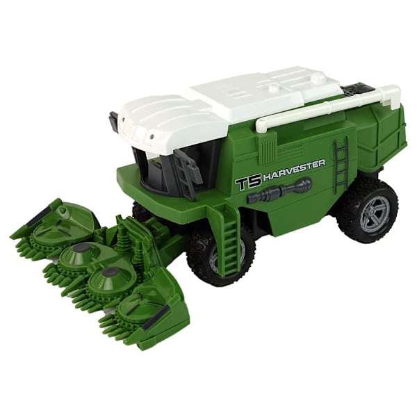 Remote Controlled Agricultural Harvester R/C Lights Green