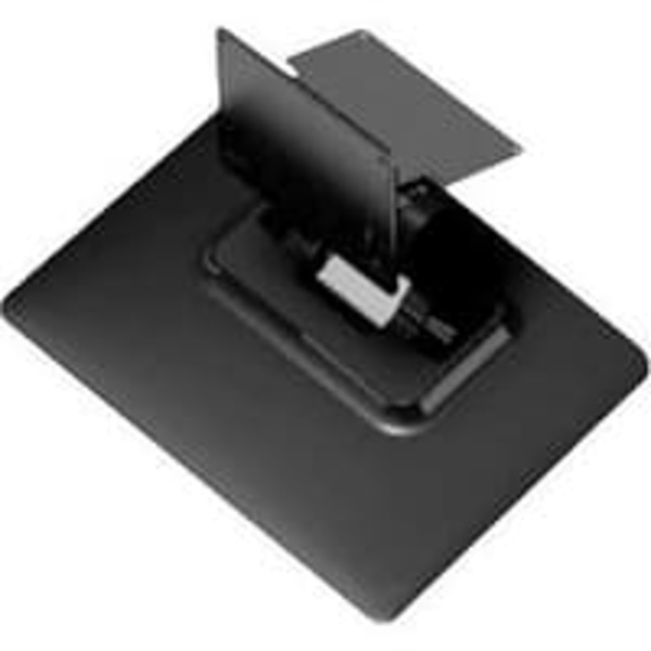 2-position adjustable table-top stand for 22" I-Series interactive signage Svart