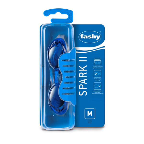 Swim goggles FASHY SPARK II 4167 42 M bordeaux/transparent