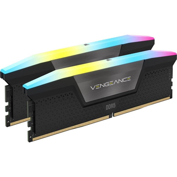 CORSAIR RAM Vengeance RGB - 32 GB (2 x 16 GB Kit) - DDR5 5200 DIMM CL40