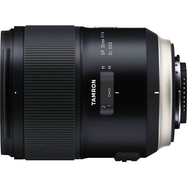 Tamron SP 35mm f/1.4 Di USD lens for Nikon Sort