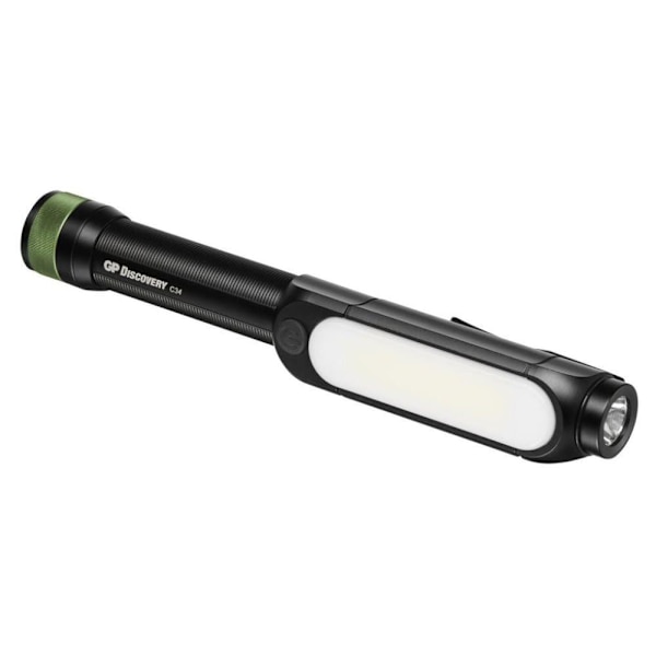 GP Discovery Flashlight with Side COB LED, C34, 350 lumens