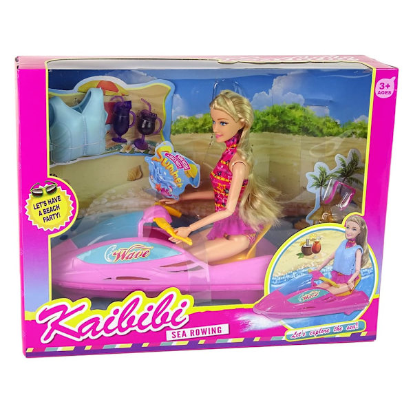 Motorboat doll set