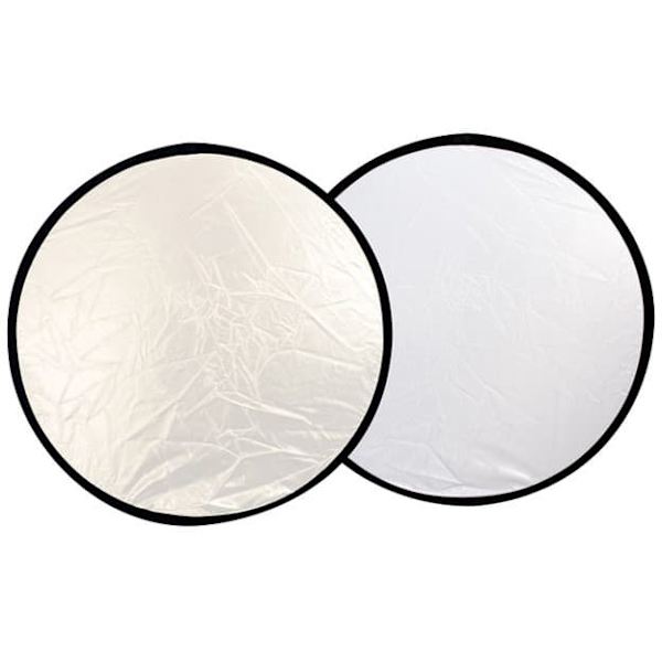 Linkstar reflector 2in1 60cm, silver/white (R-60SW)
