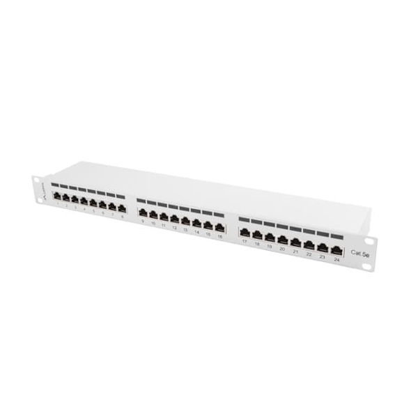Lanberg PPS5-1024-S patch panel 1U Grå