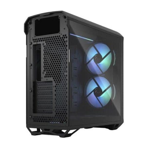 Fractal Design | Torrent Compact RGB TG Light Tint | Side window | Black | ATX