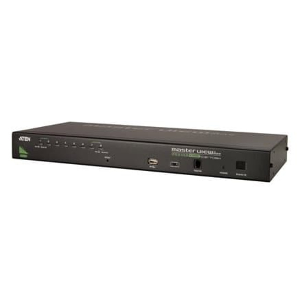 Aten | 8-Port PS/2-USB VGA KVM Switch with Daisy-Chain Port and USB Peripheral Support | CS1708A | Warranty 24 month(s)