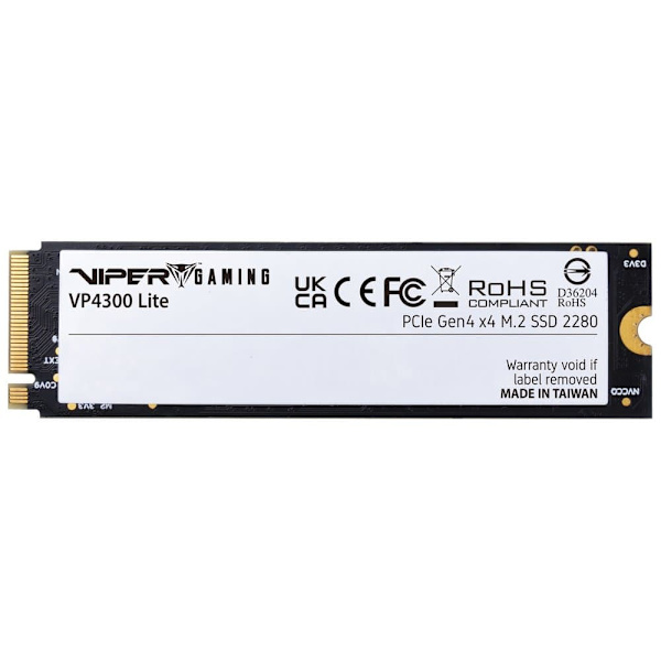 Dysk SSD 4TB Viper VP4300 Lite 7400/6000 M.2 PCIe Gen4x4 NVMe 2.0 PS5