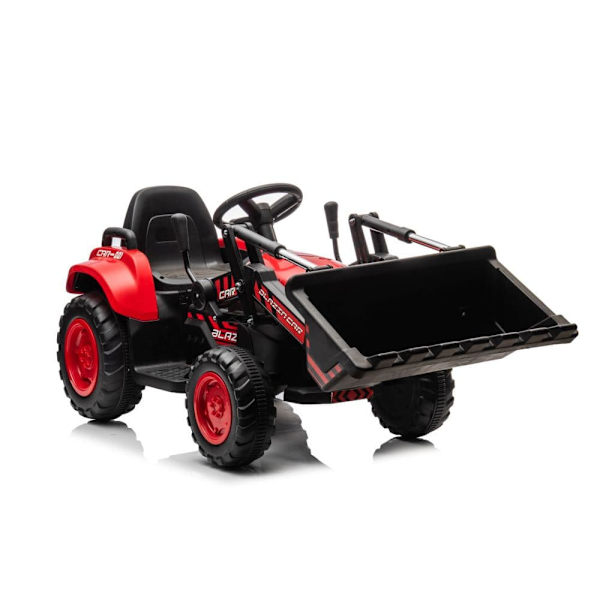Rechargeable tractor with bucket BW-X002A Red