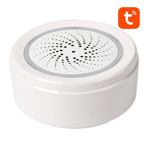 NEO NAS-AB02WT TUYA Smart Alarm Siren with Humidity Temperature Sensor  WiFi