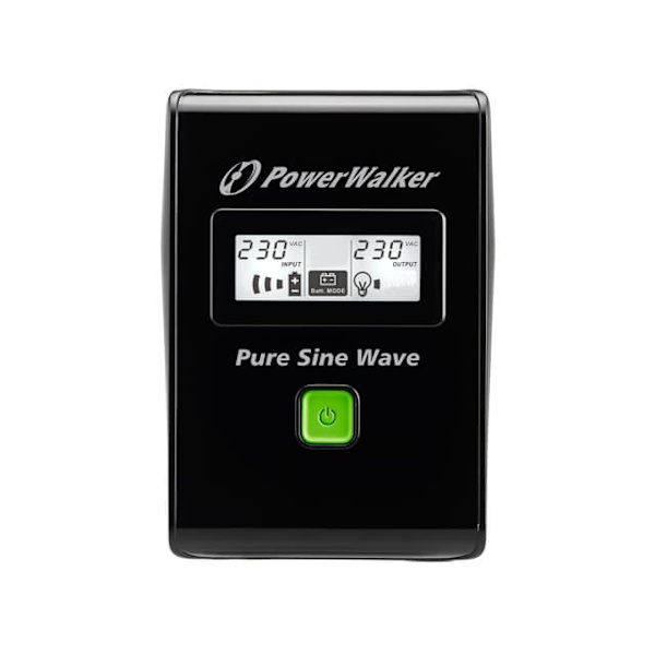 PowerWalker VI 800 SW FR uninterruptible power supply (UPS) Line-Interactive 0.8 kVA 480 W 2 AC outlet(s)