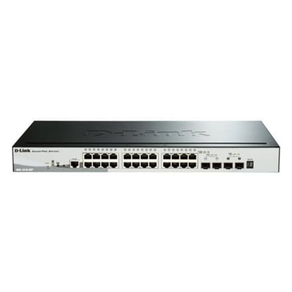 Przełącznik DGS-1510-28P Switch 24GE PoE 4SFP Sort