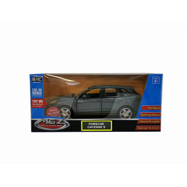 MSZ Die-cast model Porsche Cayenne S, scale 1:32