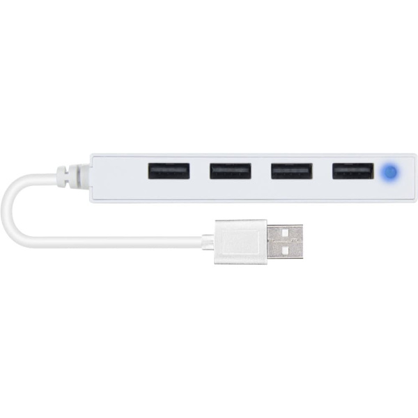 Speedlink USB hub Snappy Slim 4-port USB 2.0 Passive, white (SL-140000-WE)
