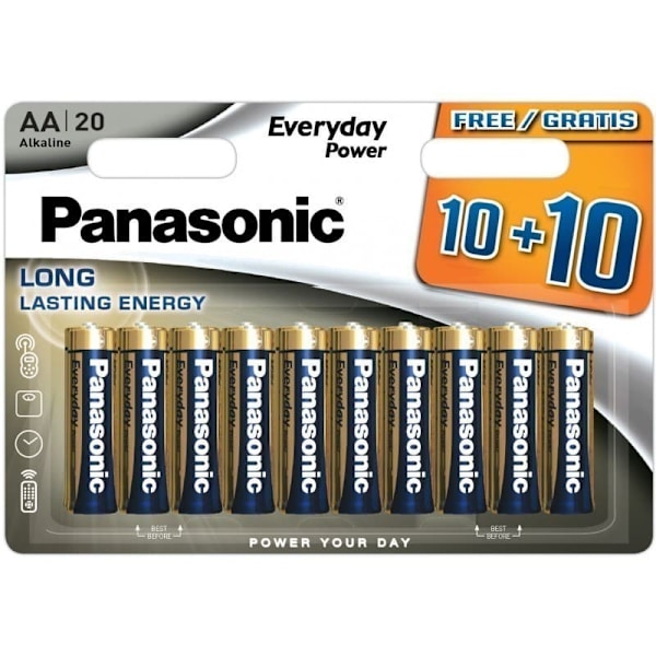 Panasonic Everyday Power battery LR6EPS/20BW (10+10)