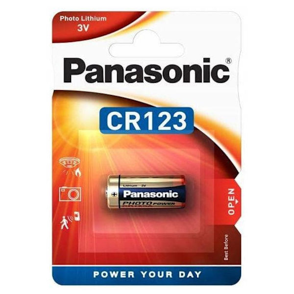 Lithium Photo Battery GP CR123 3V