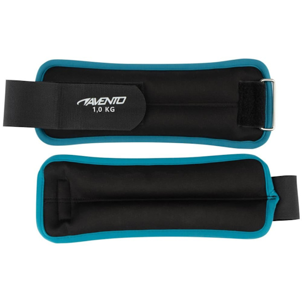 Wrist/ankle weight neopreen AVENTO 42AE 2X1kg Black/Blue