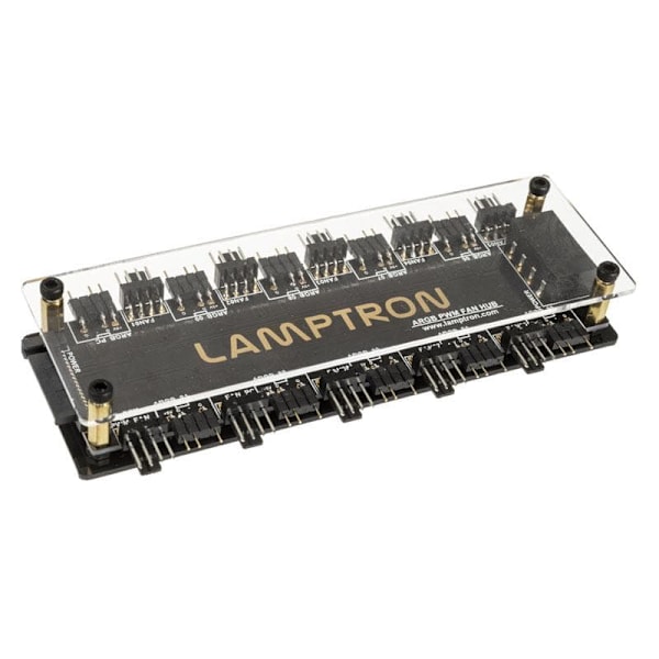 Lamptron SP901-ARGB PWM Fan and RGB Hub - ARGB