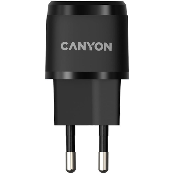 CANYON H-20-05, PD 20W Input: 100V-240V, Output: 1 port charge: USB-C:PD 20W (5V3A/9V2.22A/12V1.66A) , Eu plug, Over- Voltage ,  over-heated, over-cur Sort